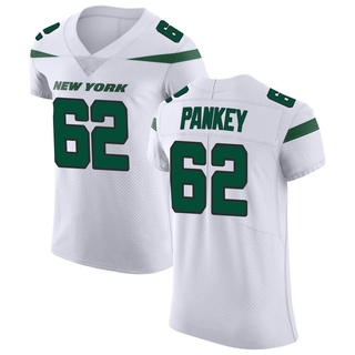 Elite Adam Pankey Men's New York Jets Spotlight Vapor Untouchable Jersey - White