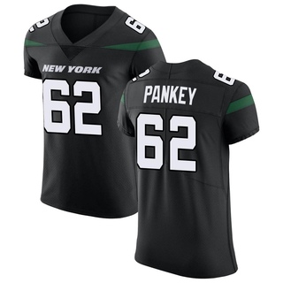 Elite Adam Pankey Men's New York Jets Stealth Vapor Untouchable Jersey - Black