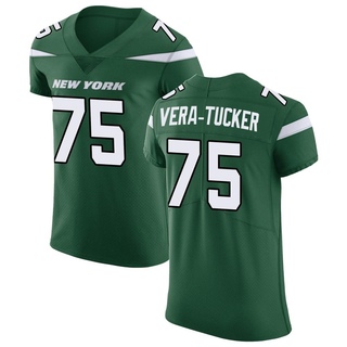 Elite Alijah Vera-Tucker Men's New York Jets Gotham Vapor Untouchable Jersey - Green