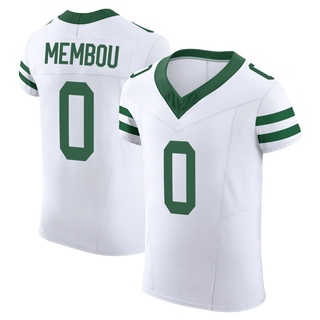 Elite Armand Membou Men's New York Jets Alternate Vapor F.U.S.E. Jersey - White