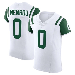 Elite Armand Membou Men's New York Jets Classic Alternate Vapor F.U.S.E. Jersey - White