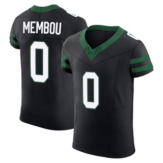 Elite Armand Membou Men's New York Jets Legacy Alternate Vapor F.U.S.E. Jersey - Black