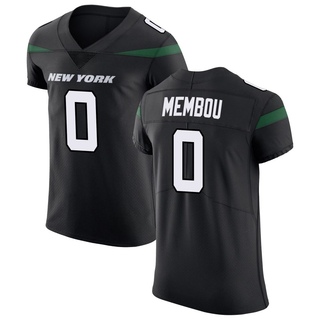 Elite Armand Membou Men's New York Jets Stealth Vapor Untouchable Jersey - Black