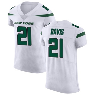 Elite Ashtyn Davis Men's New York Jets Spotlight Vapor Untouchable Jersey - White