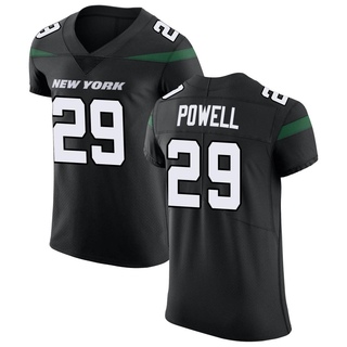 Elite Bilal Powell Men's New York Jets Stealth Vapor Untouchable Jersey - Black