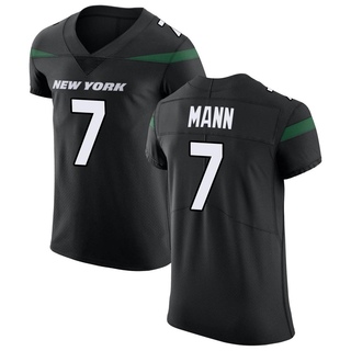 Elite Braden Mann Men's New York Jets Stealth Vapor Untouchable Jersey - Black