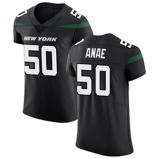 Elite Bradlee Anae Men's New York Jets Stealth Vapor Untouchable Jersey - Black