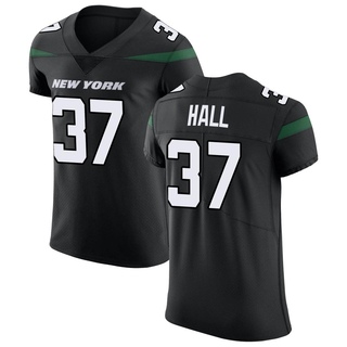Elite Bryce Hall Men's New York Jets Stealth Vapor Untouchable Jersey - Black
