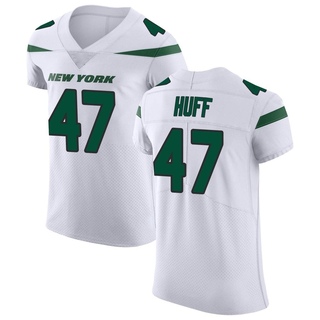 Elite Bryce Huff Men's New York Jets Spotlight Vapor Untouchable Jersey - White