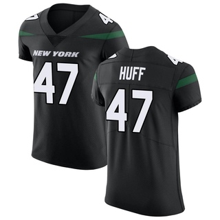 Elite Bryce Huff Men's New York Jets Stealth Vapor Untouchable Jersey - Black