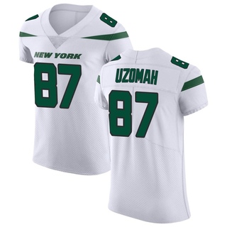 Elite C.J. Uzomah Men's New York Jets Spotlight Vapor Untouchable Jersey - White