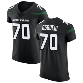 Elite Cedric Ogbuehi Men's New York Jets Stealth Vapor Untouchable Jersey - Black