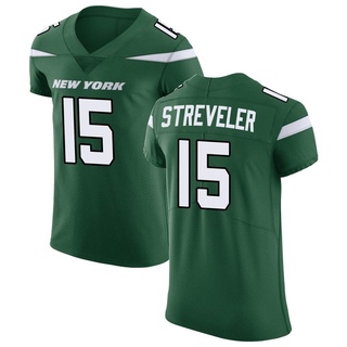 Elite Chris Streveler Men's New York Jets Gotham Vapor Untouchable Jersey - Green