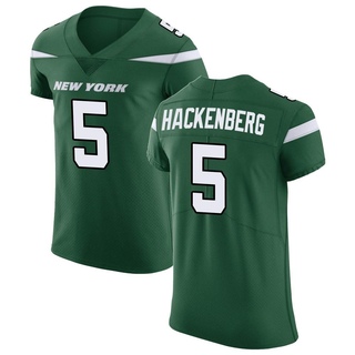Elite Christian Hackenberg Men's New York Jets Gotham Vapor Untouchable Jersey - Green