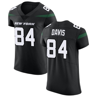 Elite Corey Davis Men's New York Jets Stealth Vapor Untouchable Jersey - Black