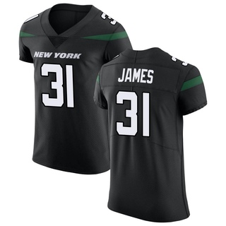 Elite Craig James Men's New York Jets Stealth Vapor Untouchable Jersey - Black