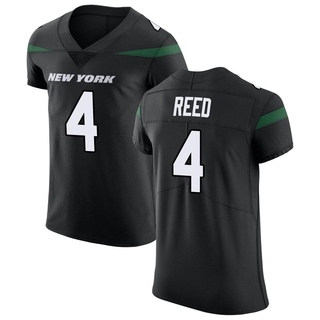 Elite D.J. Reed Men's New York Jets Stealth Vapor Untouchable Jersey - Black