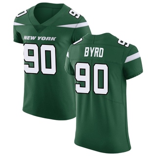 Elite Dennis Byrd Men's New York Jets Gotham Vapor Untouchable Jersey - Green