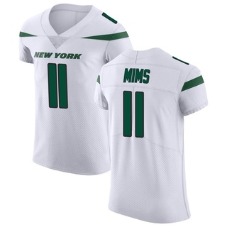 Elite Denzel Mims Men's New York Jets Spotlight Vapor Untouchable Jersey - White