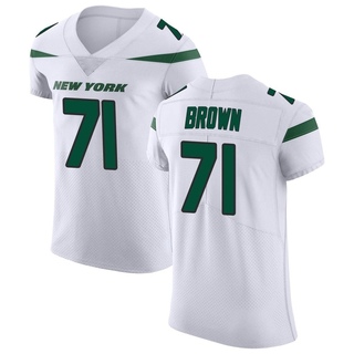 Elite Duane Brown Men's New York Jets Spotlight Vapor Untouchable Jersey - White