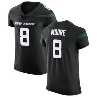 Elite Elijah Moore Men's New York Jets Stealth Vapor Untouchable Jersey - Black