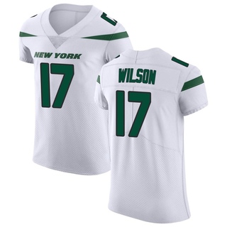 Elite Garrett Wilson Men's New York Jets Spotlight Vapor Untouchable Jersey - White