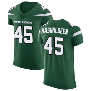 Elite Hamsah Nasirildeen Men's New York Jets Gotham Vapor Untouchable Jersey - Green