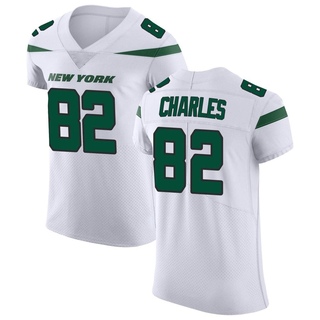 Elite Irvin Charles Men's New York Jets Spotlight Vapor Untouchable Jersey - White