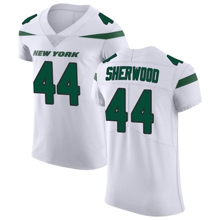 Elite Jamien Sherwood Men's New York Jets Spotlight Vapor Untouchable Jersey - White