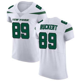 Elite Jeremy Ruckert Men's New York Jets Spotlight Vapor Untouchable Jersey - White