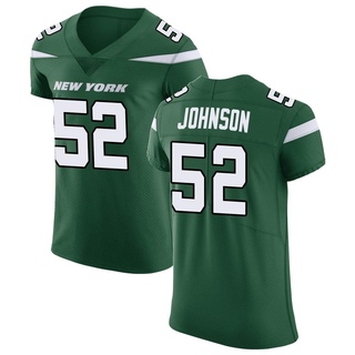 Elite Jermaine Johnson Men's New York Jets Gotham Vapor Untouchable Jersey - Green