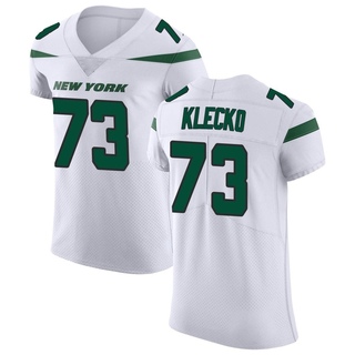 Elite Joe Klecko Men's New York Jets Spotlight Vapor Untouchable Jersey - White
