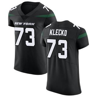 Elite Joe Klecko Men's New York Jets Stealth Vapor Untouchable Jersey - Black