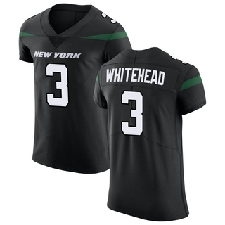 Elite Jordan Whitehead Men's New York Jets Stealth Vapor Untouchable Jersey - Black