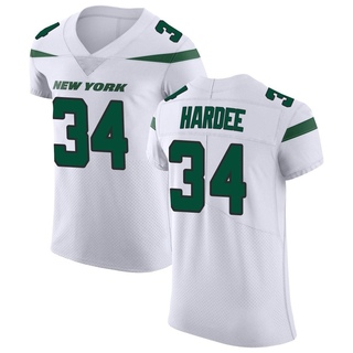 Elite Justin Hardee Men's New York Jets Spotlight Vapor Untouchable Jersey - White