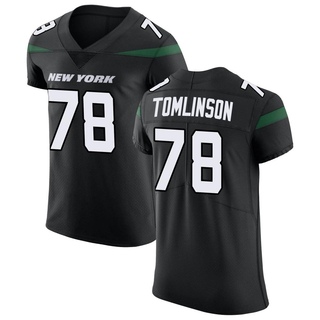 Elite Laken Tomlinson Men's New York Jets Stealth Vapor Untouchable Jersey - Black