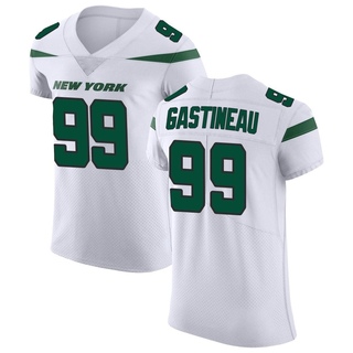 Elite Mark Gastineau Men's New York Jets Spotlight Vapor Untouchable Jersey - White