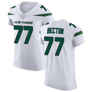 Elite Mekhi Becton Men's New York Jets Spotlight Vapor Untouchable Jersey - White