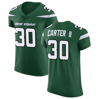 Elite Michael Carter II Men's New York Jets Gotham Vapor Untouchable Jersey - Green