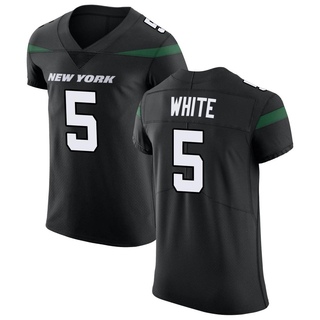 Elite Mike White Men's New York Jets Stealth Vapor Untouchable Jersey - Black