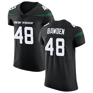 Elite Nick Bawden Men's New York Jets Stealth Vapor Untouchable Jersey - Black