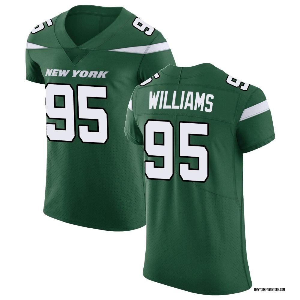 Elite Quinnen Williams Men's New York Jets Gotham Vapor Untouchable Jersey - Green