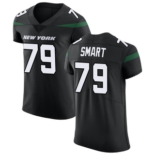 Elite Tanzel Smart Men's New York Jets Stealth Vapor Untouchable Jersey - Black