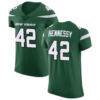 Elite Thomas Hennessy Men's New York Jets Gotham Vapor Untouchable Jersey - Green