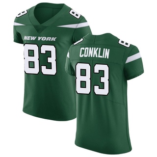 Elite Tyler Conklin Men's New York Jets Gotham Vapor Untouchable Jersey - Green