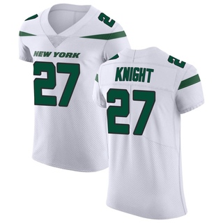 Elite Zonovan Knight Men's New York Jets Spotlight Vapor Untouchable Jersey - White