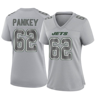 Game Adam Pankey Women's New York Jets Atmosphere Fashion Jersey - Gray