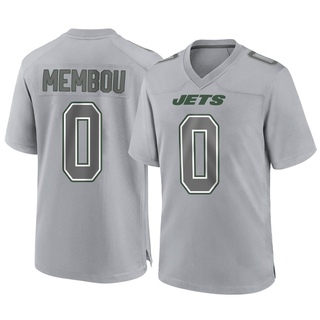 Game Armand Membou Men's New York Jets Atmosphere Fashion Jersey - Gray