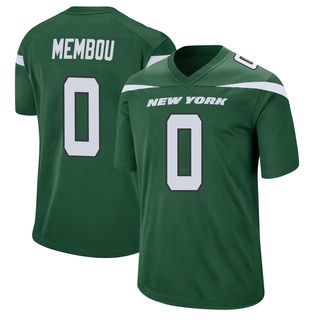 Game Armand Membou Men's New York Jets Gotham Jersey - Green