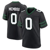 Game Armand Membou Men's New York Jets Legacy Alternate Jersey - Black